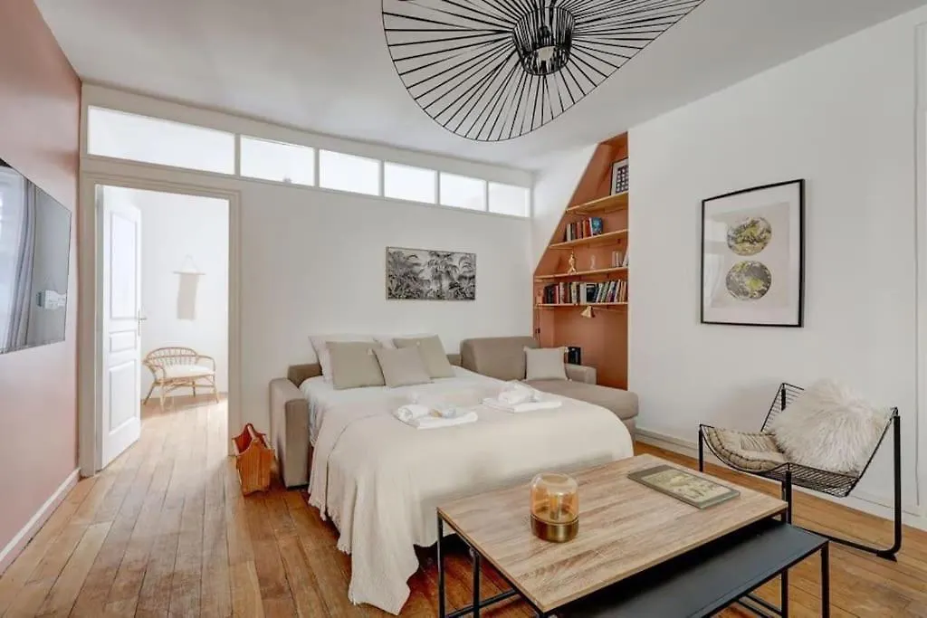 Louvre Montorgueuil Historical Center 3Br II Apartman Párizs 0*,